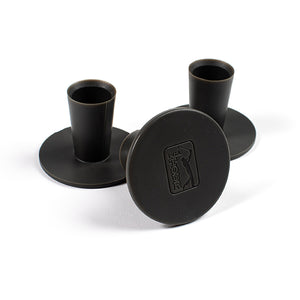 Golfgen™ PGA TOUR FIRST TEE Set of 6 Tee Matts with 12 Rubber Tees