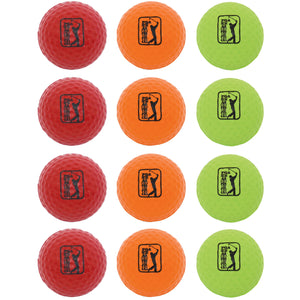 Golfgen™ PGA TOUR Color 12 Piece Foam Practice Golf Ball Set FT