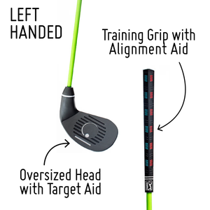 Golfgen™ PGA TOUR FIRST TEE Set of 6 Left Handed Irons For Players 3'9" Up to 4'7" or 6-11 Years Old