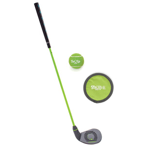 Golfgen™ PGA TOUR Tee Up Left Hand Iron 3 Piece Kids Golf Club Set For Players 4'7"+ Ages 12+