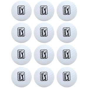 Golfgen™ PGA TOUR White 12 Piece Foam Practice Golf Ball Set