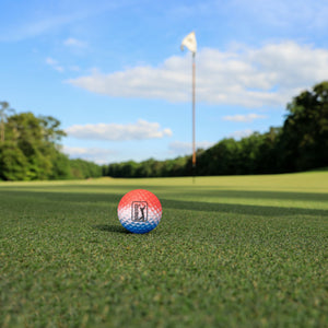 Golfgen™ PGA TOUR Ombre 9 Piece Foam Practice Golf Ball Set