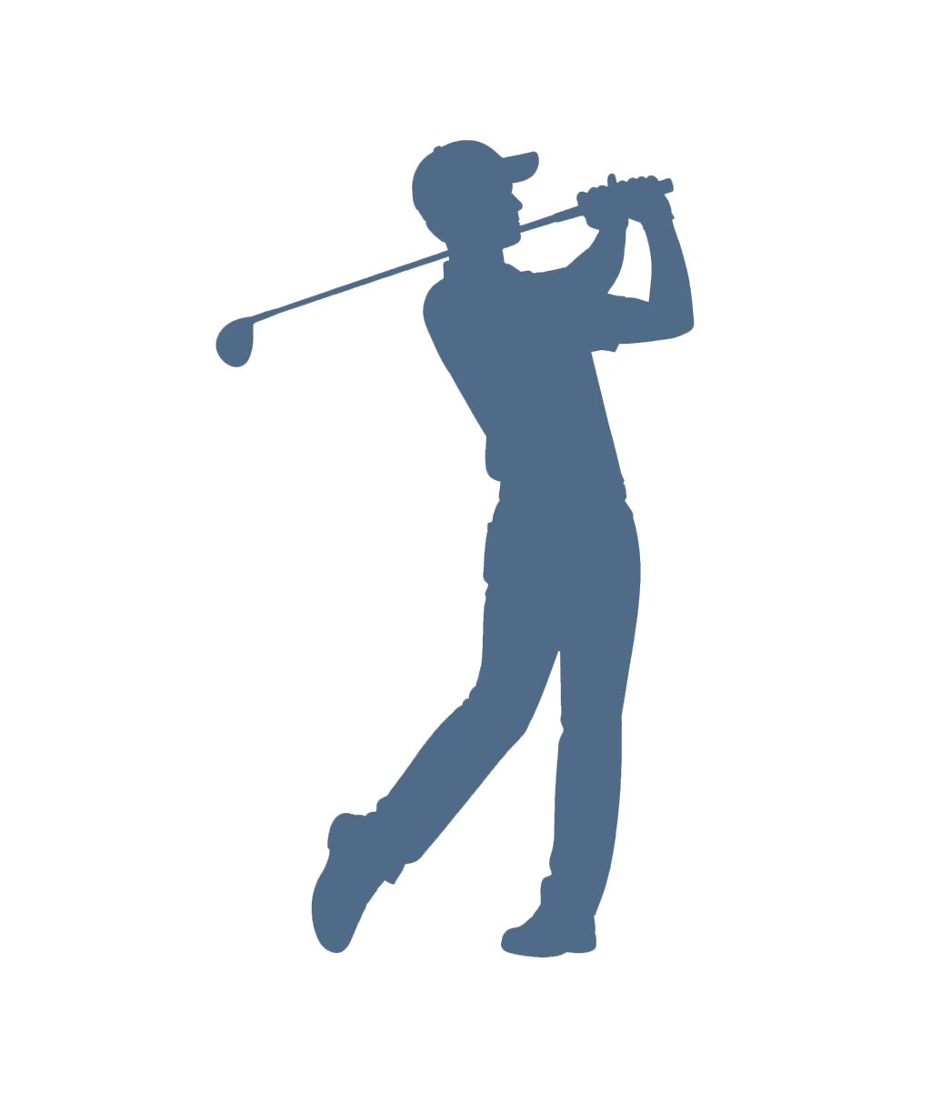 Juniors Blue Golf Club Set — 10 Pieces w/ Stand Bag