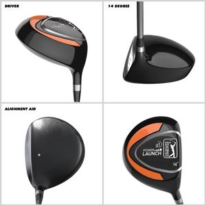 PGA Tour G1 Series Kids 430cc Driver | Golf Clubs for Heights 5'2" - 5'7" | Young Men & Women Golf Clubs Ages 12-17