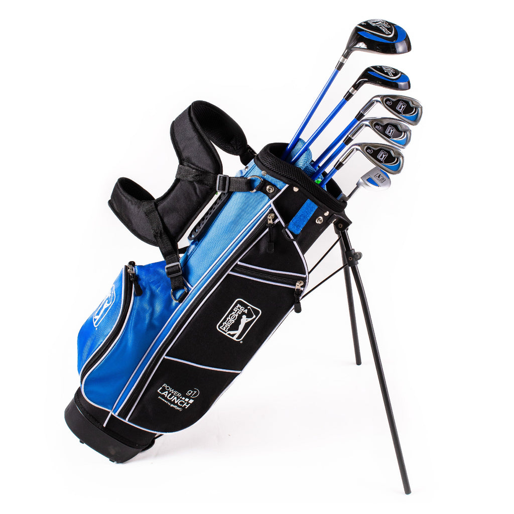 GOLPHIN LEFT shops handed Junior Golf Bag with stand.