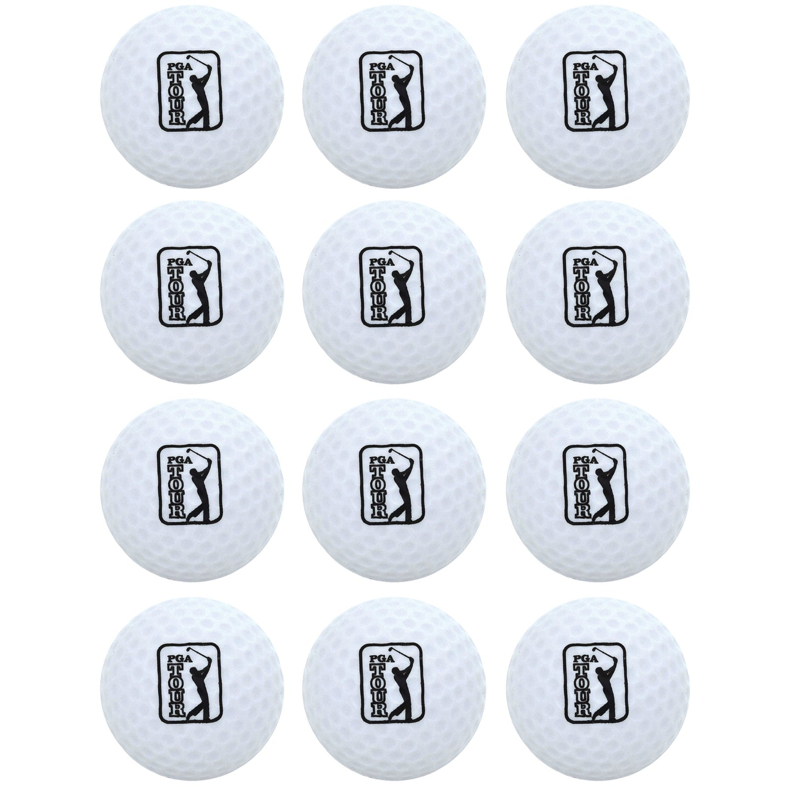 Golfgen™ PGA TOUR White 12 Piece Foam Practice Golf Ball Set FT