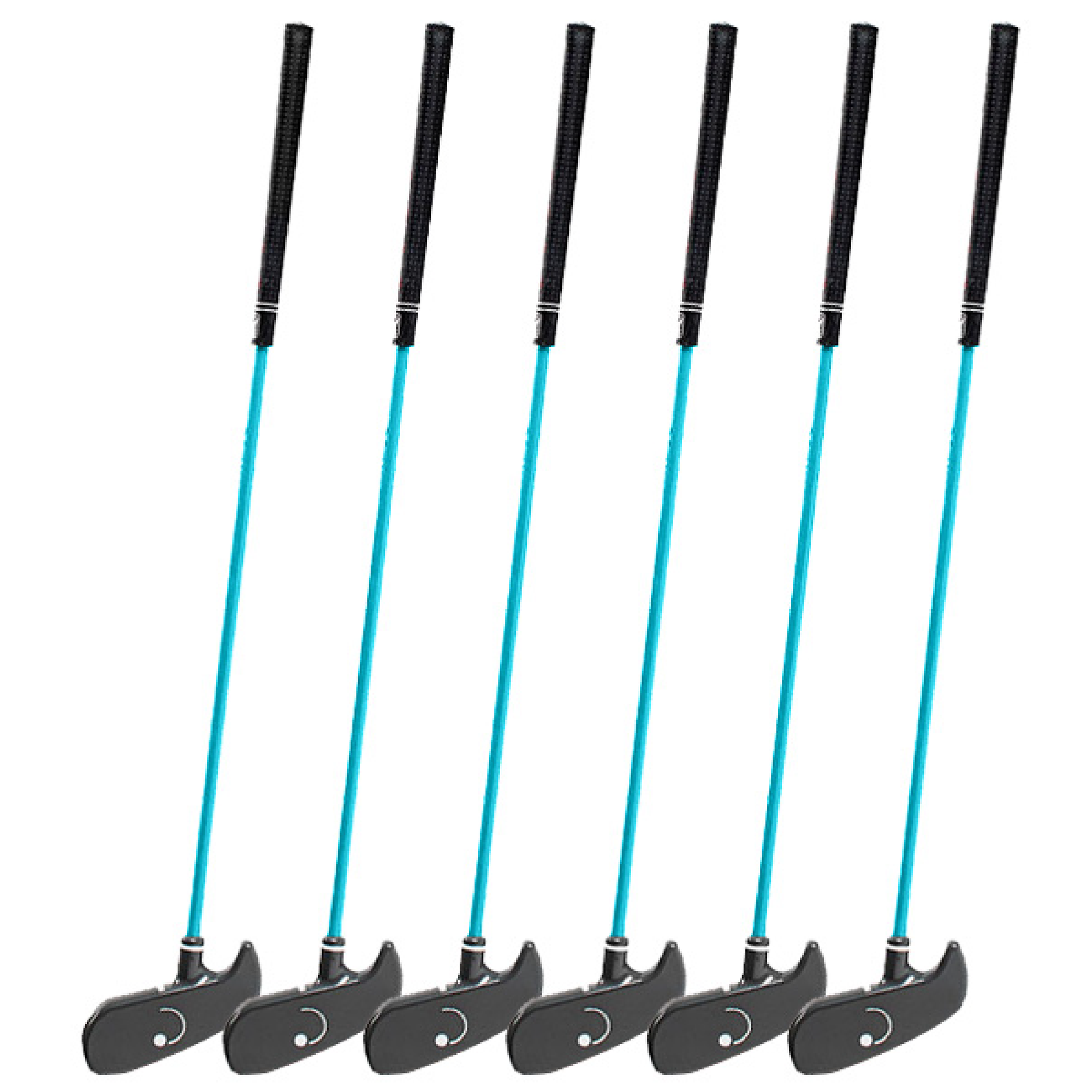 PGA TOUR FIRST TEE Set of 6 Right/Left Handed Putters For Players 4'7" Up to 5'2" or ages 12+