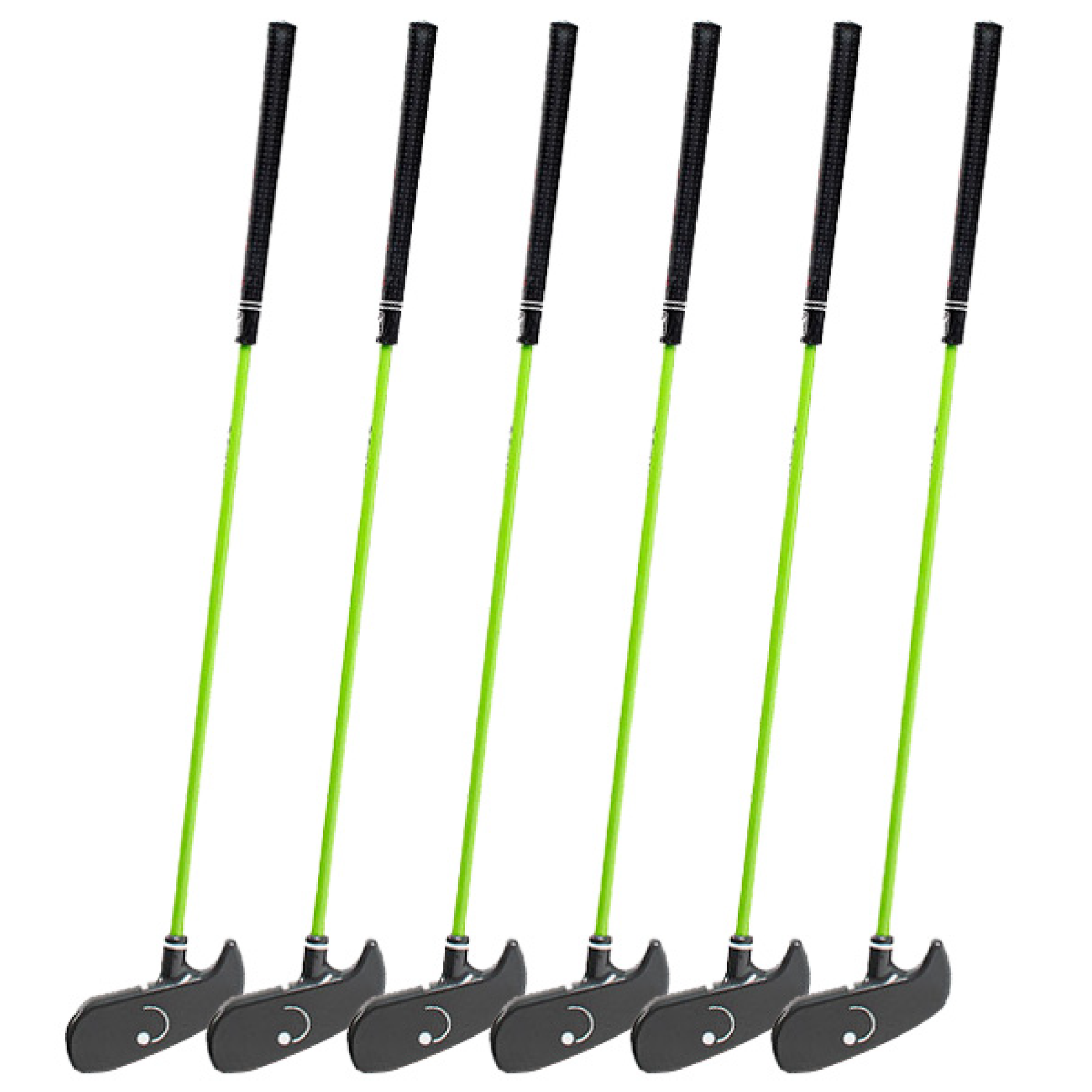 PGA TOUR FIRST TEE Set of 6 Right/Left Handed Putters For Players 3'9" Up to 4'7" or 6-11 years old