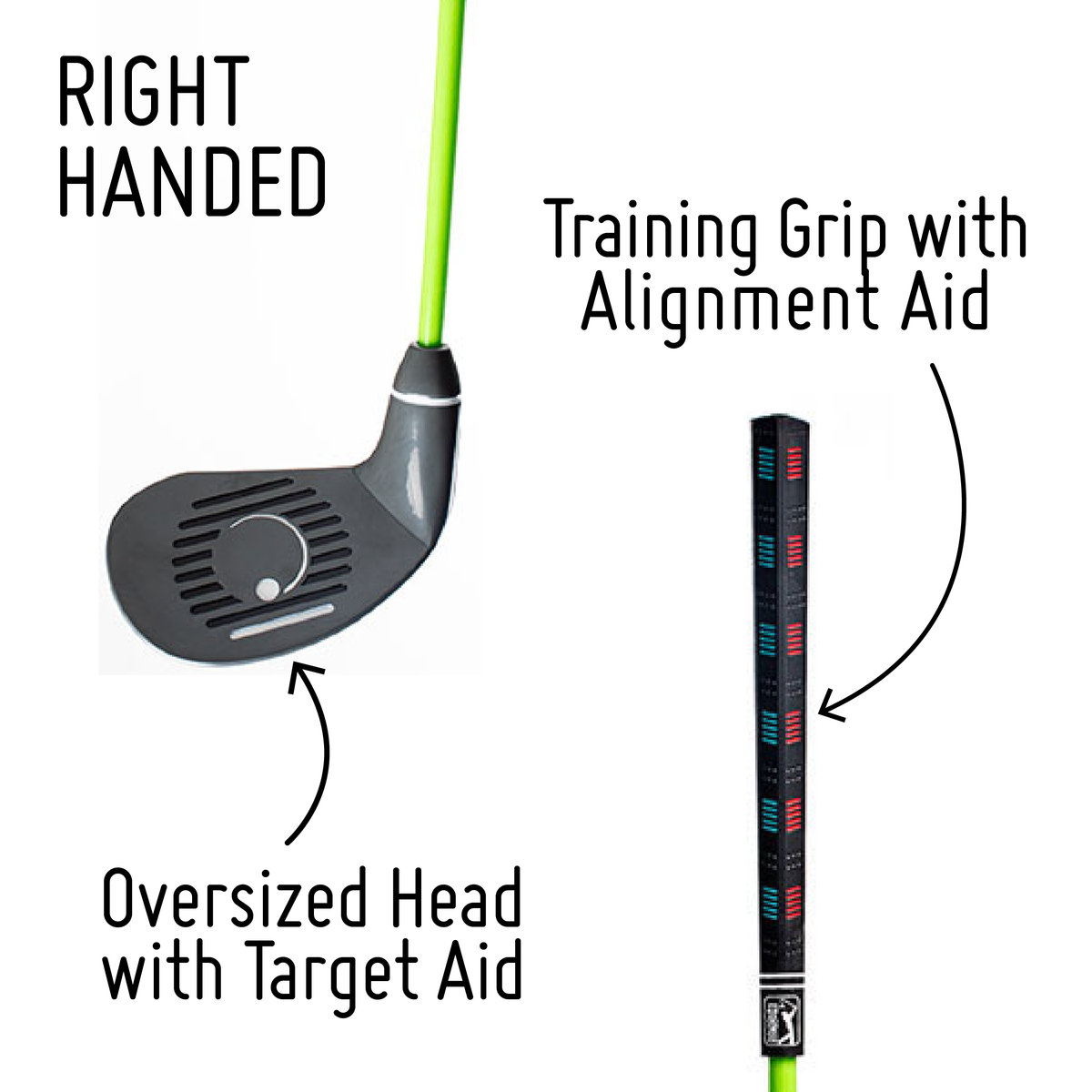 Golfgen™ PGA TOUR FIRST TEE Set of 6 Right Handed Irons For Players 3'9" Up to 4'7" or 6-11 years old