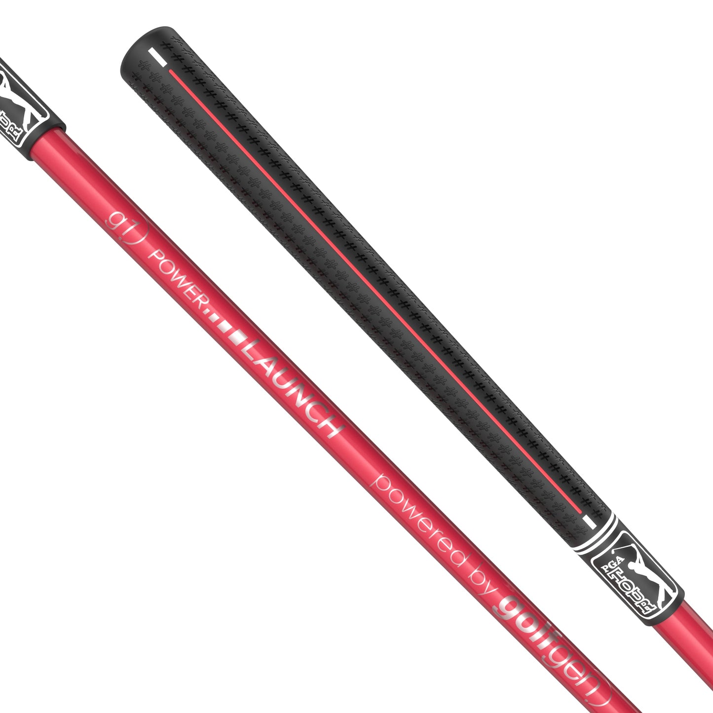 PGA TOUR® Juniors Right Handed 5 Piece Classic Red Golf Club Set by Golfgen® for Player Heights 4'1" - 4'8" | Complete Junior Golf Club Set