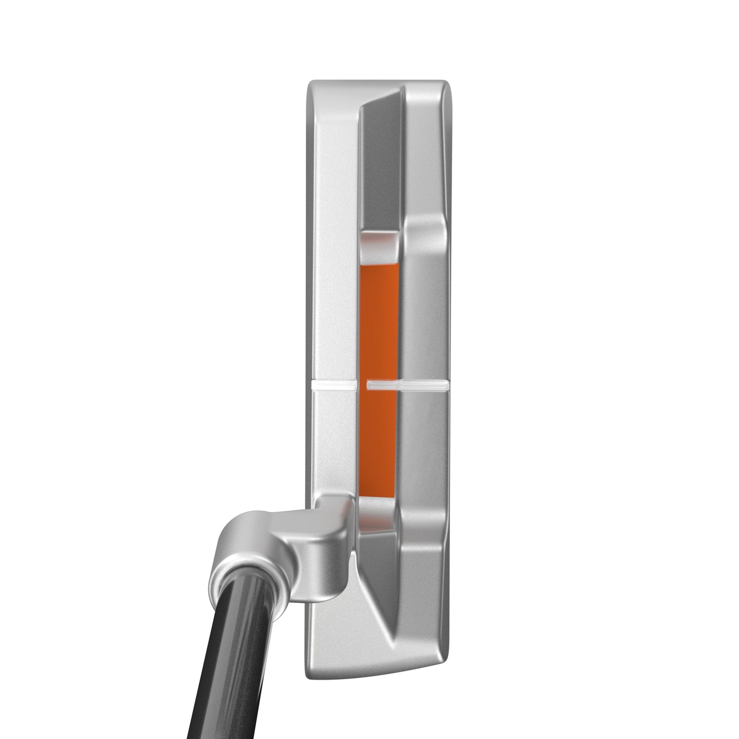 PGA TOUR® Juniors Right Handed Orange Putter by Golfgen® for Player Heights 5'3" - 5'10"