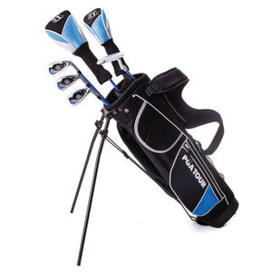 PGA Tour G1 Series Kids Right Handed Golf Club Set With 6 Clubs, Stand Golf Bag & 10 Total Pieces | Golf Clubs and Sets for Heights 4'8" - 5'2" | Complete Golf Club Sets | Young Men & Women Golf Clubs Ages 8-12