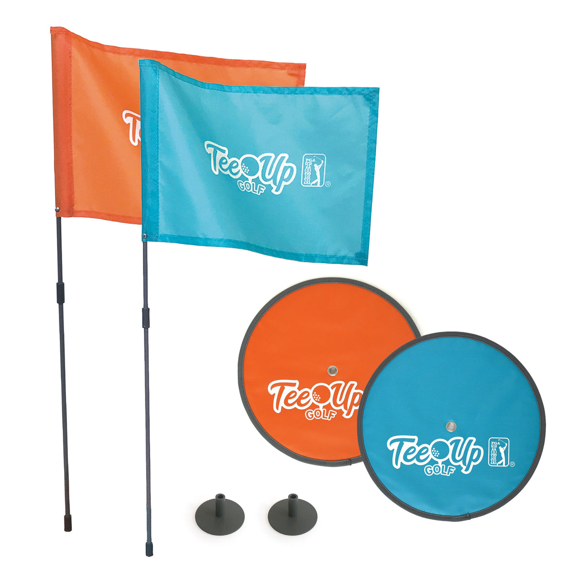 Golfgen™ PGA Tour Tee-Up Target & Flagstick Target Set, 12" Diameter