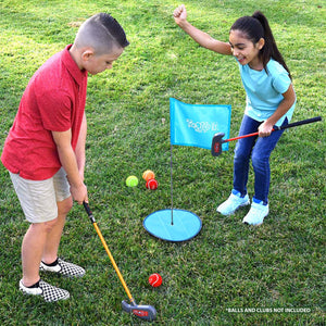 Golfgen™ PGA Tour Tee-Up Target & Flagstick Target Set, 12" Diameter