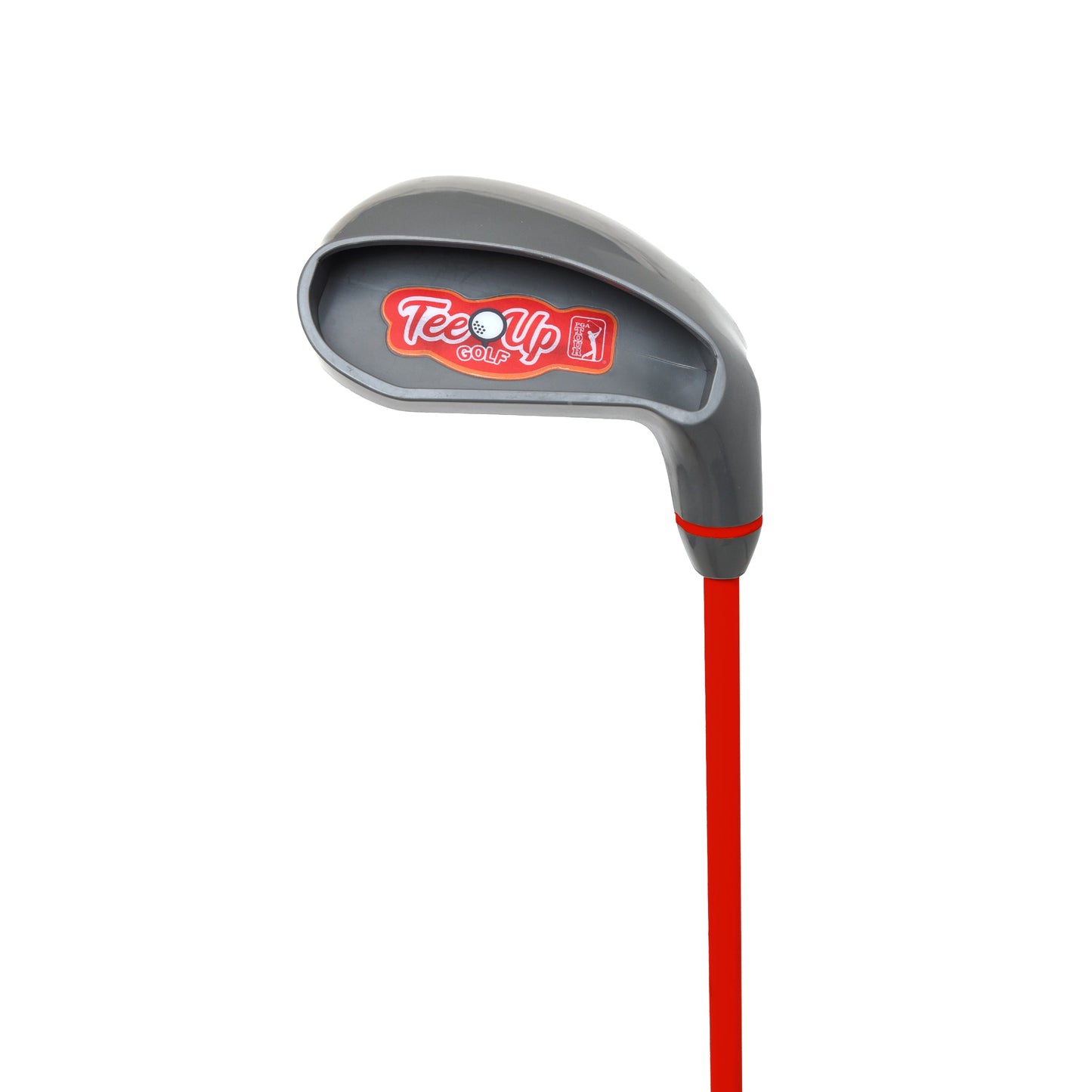 PGA TOUR Right Hand 3 Piece Red Iron Set by Golfgen® for For Players up to 3'9"