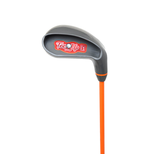 PGA TOUR Right Hand Orange Practice Iron by Golfgen® For Players 3'9" - 4'7"+