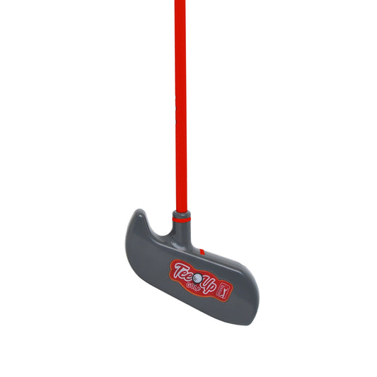 PGA TOUR Right Hand Red Practice Putter by Golfgen® For Players up to 3'9"