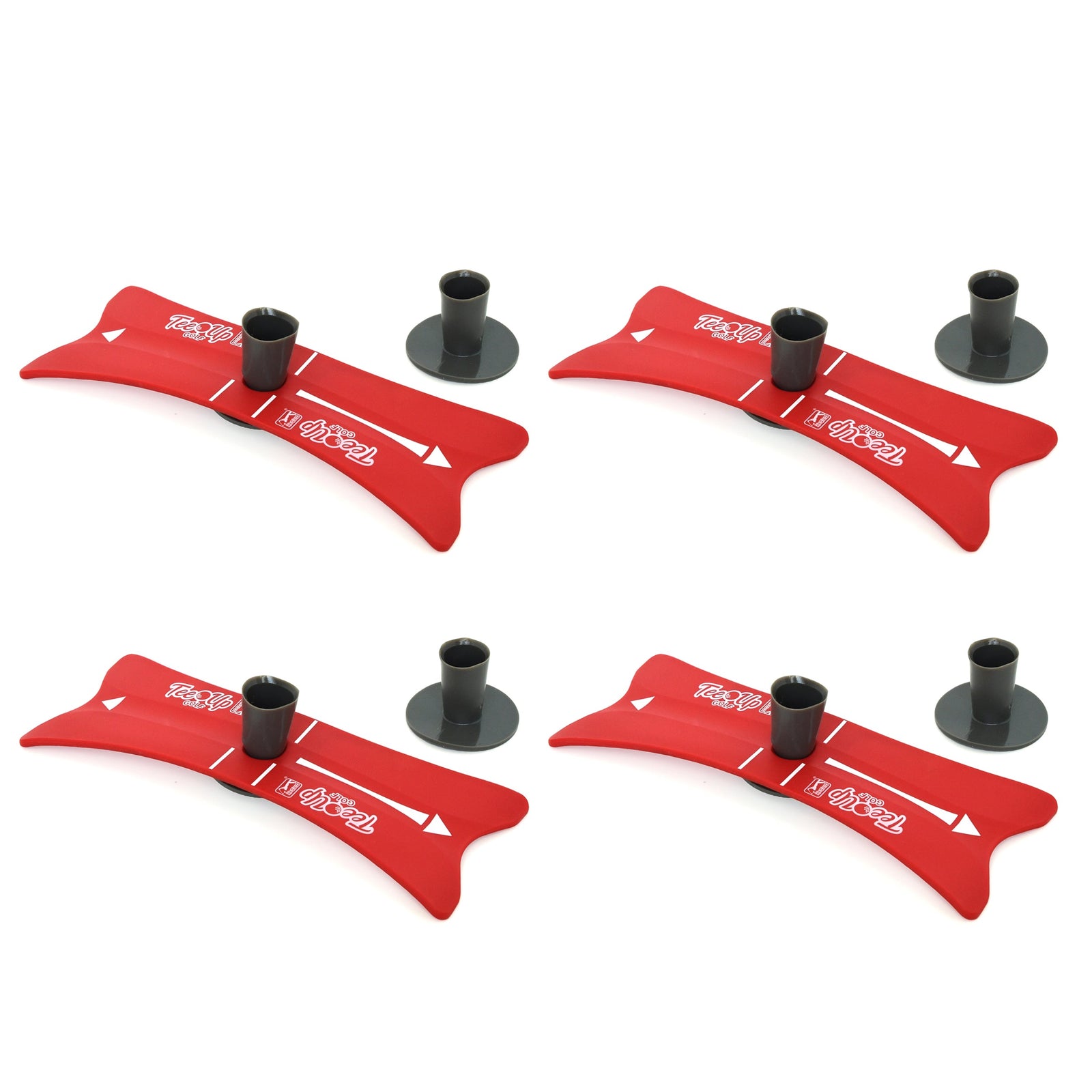 PGA TOUR Tee Up Set of 4 Launch Pads