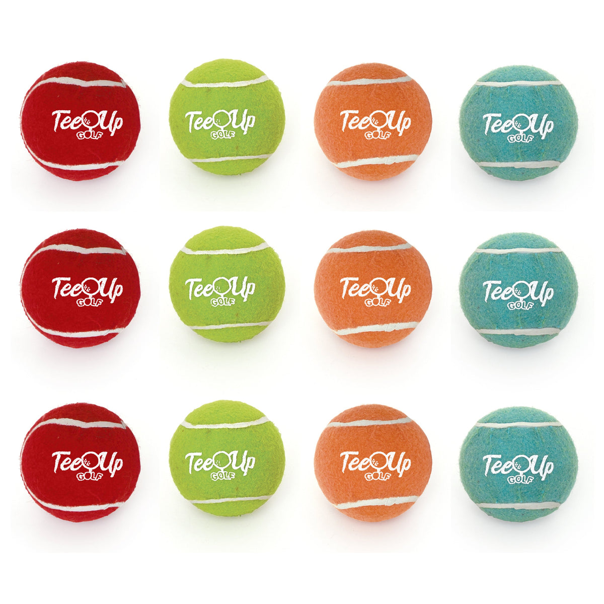 PGA TOUR Tee Up 12 Piece "Sticky" Balls For Tee Up Clubs; All Ages