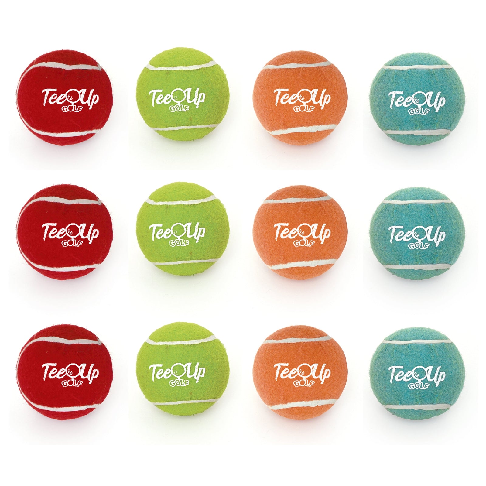 PGA TOUR Tee Up 12 Piece "Sticky" Balls For Tee Up Clubs; All Ages